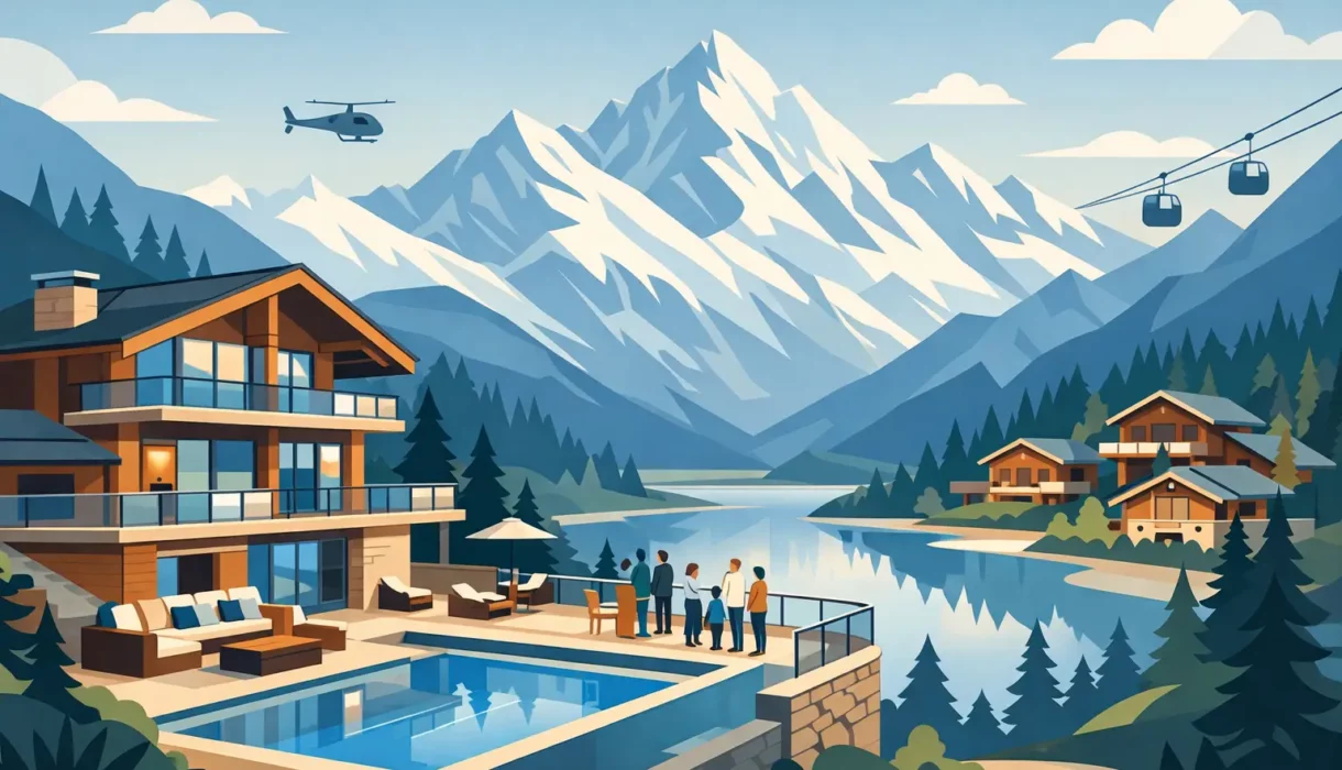 Luxury Group Accommodation in the Swiss Alps