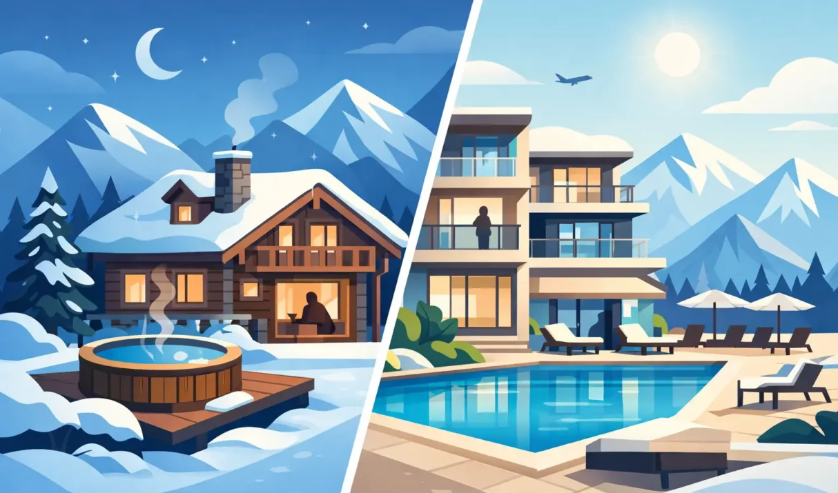 Chalet Versus Hotel Privacy for Alpine Stays