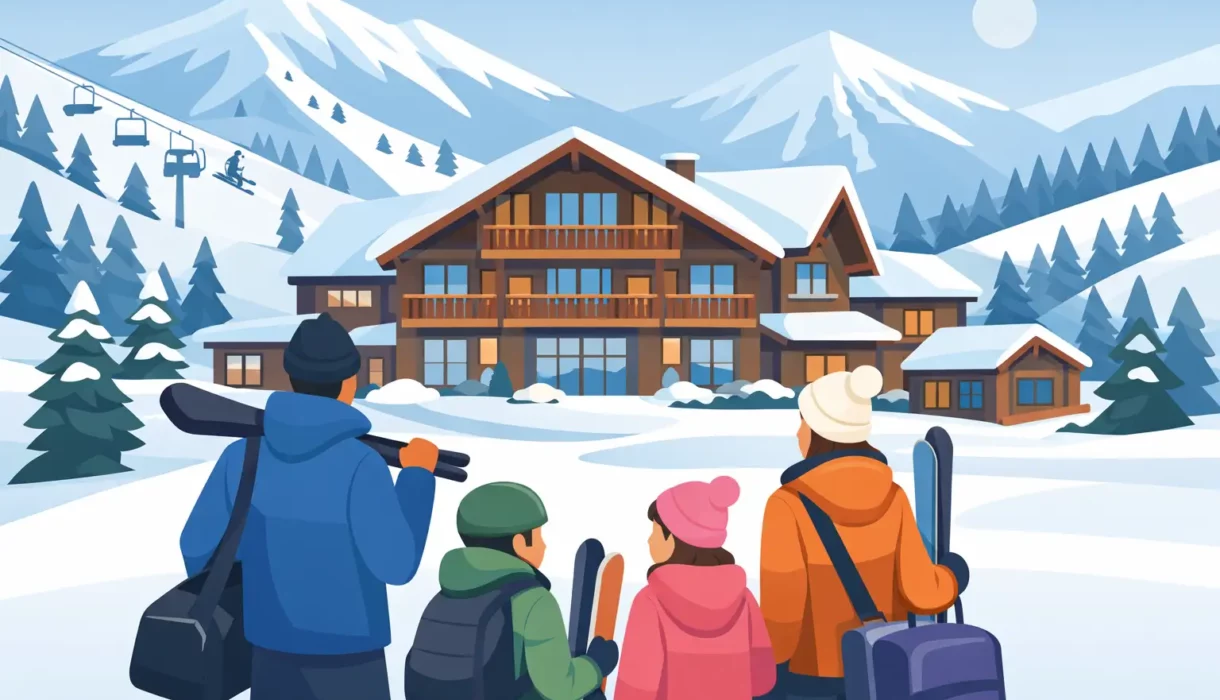 How to Find Family Ski Lodging That Fits Everyone