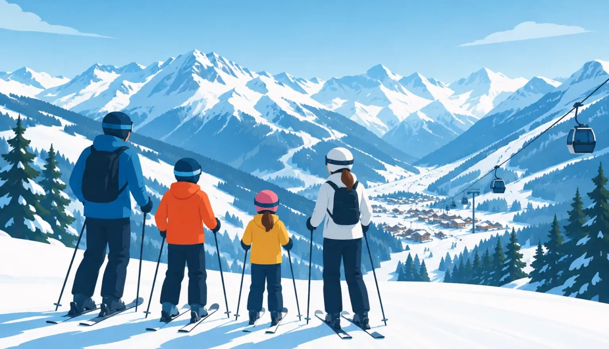 4 Vallées Piste Review for Families and Groups