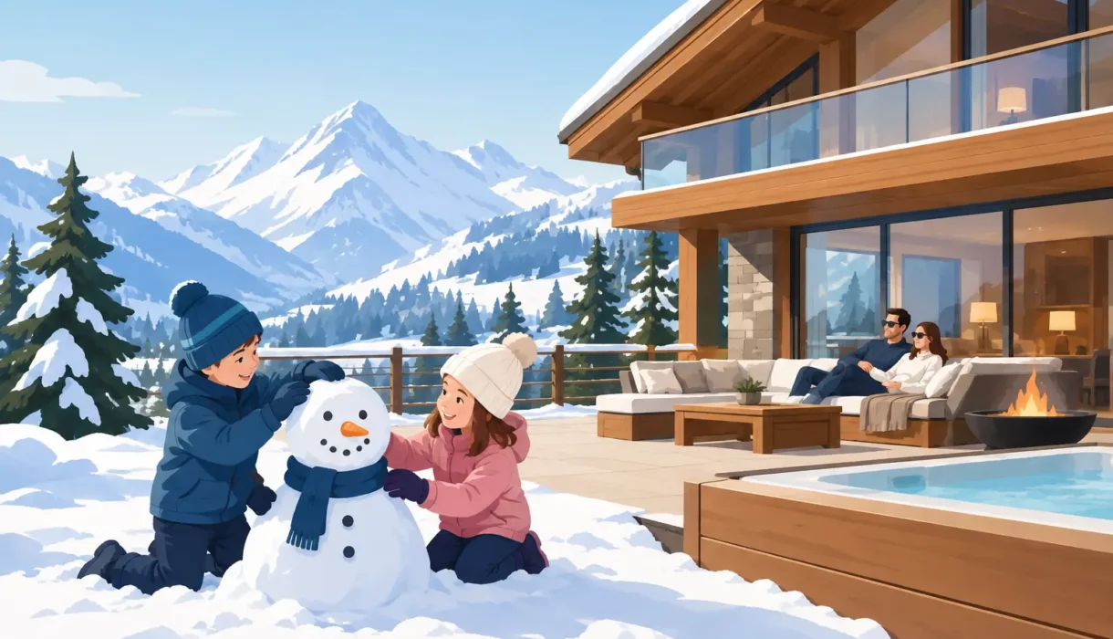 Are Luxury Chalets Good for Children on Vacation?